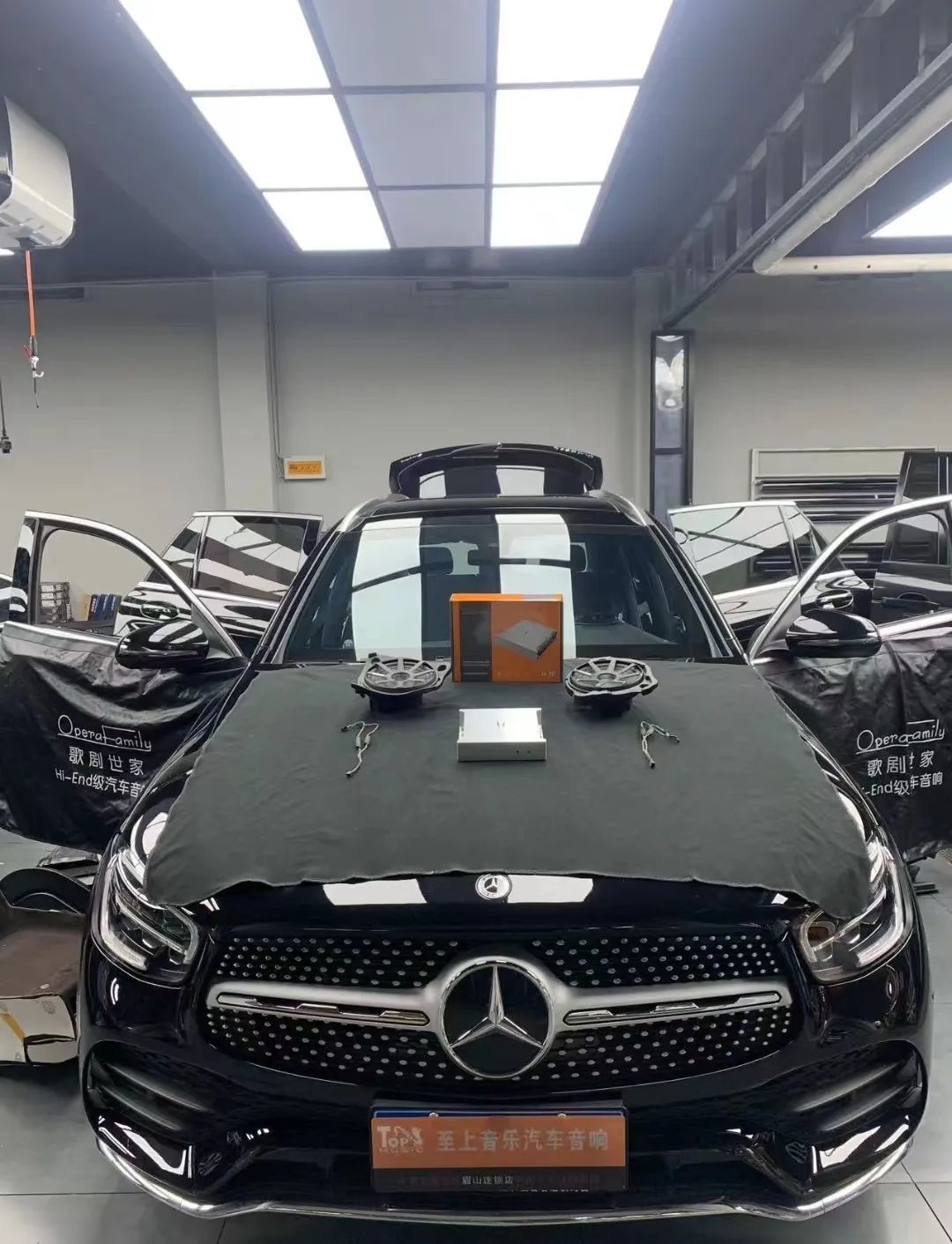 奔馳GLC音響升級(jí),豪車配好聲音,讓你一路暢聽！