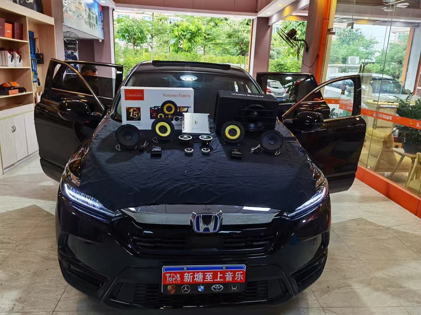 本田皓影音響升級(jí)，釋放音樂魅力！