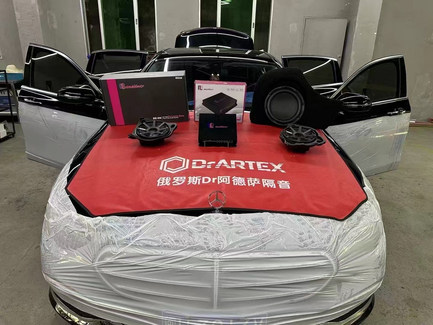 奔馳E260音響升級，音樂與駕駛的和諧共...